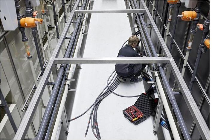 Actual product image Wiha Ratschenschlüssel Set isoliert 3/8"