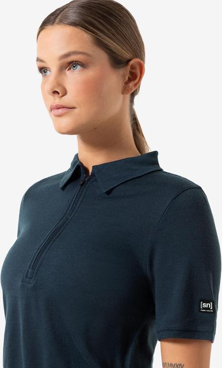 Produktbild Super Natural Zip Polo (S)