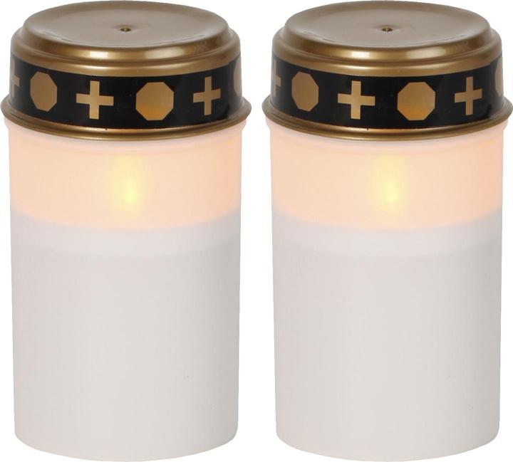 Star Trading LED Grablicht mit Timer (2x)