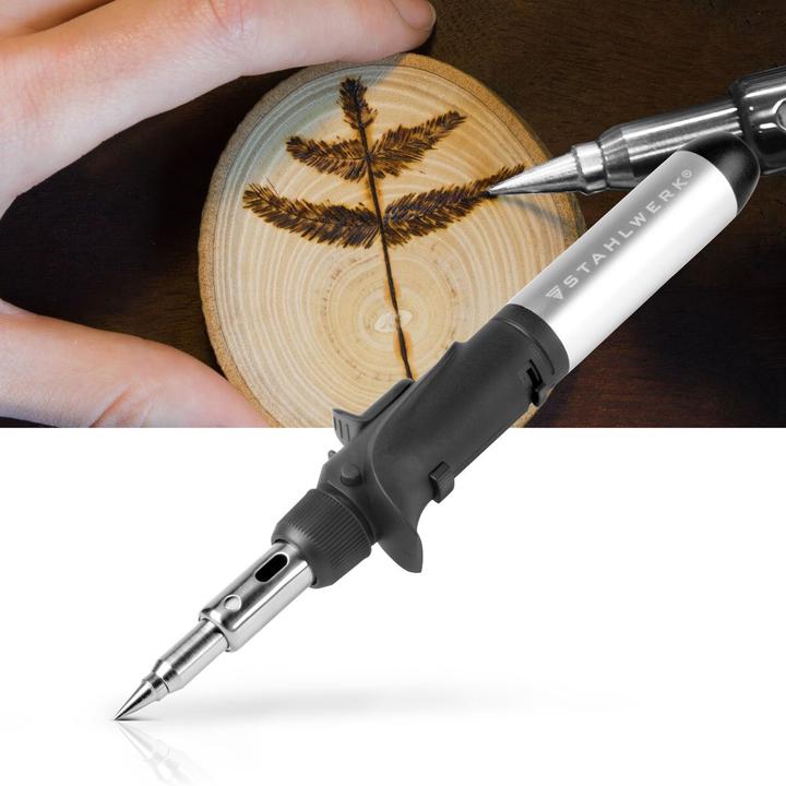 Actual product image Stahlwerk Gas soldering iron GLK-500 ST gas soldering set 200 - 500°C soldering temperature