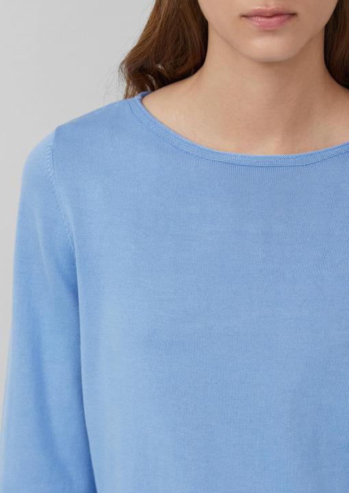 Produktbild s.Oliver Strickpullover Weicher Feinstrickpullover mit Rollkanten (48)