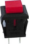 Produktbild Velleman Push-Button Switch Off-(On) Black