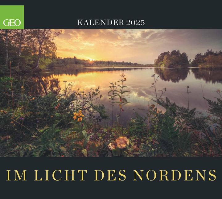 Image du produit Neumann GEO - Dans la lumière du Nord 2025 : calendrier mural grand format 50x45 cm avec d'impressionnants (Couverture rigide, Allemand)