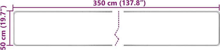 Produktbild vidaXL Läufer Teppich (350 x 50 cm)