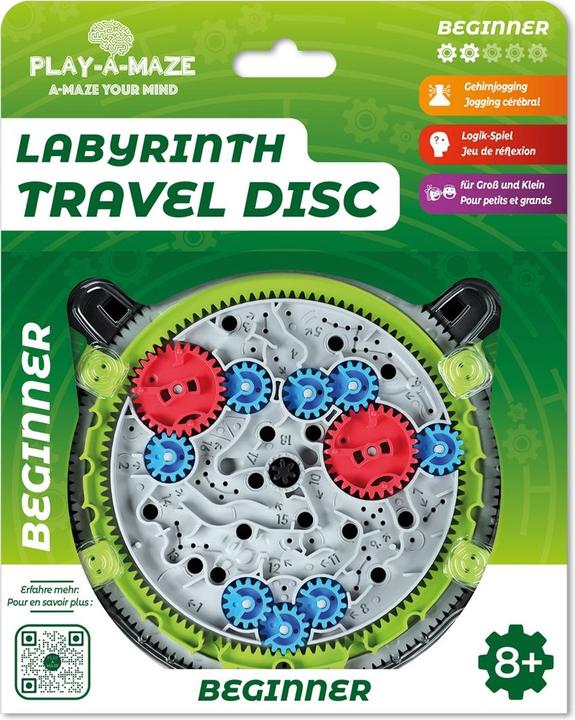 Produktbild Play-a-maze Labyrinth Travel Disc BEGINNER (d,f) (Deutsch, Französisch)