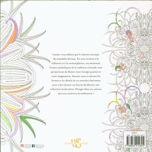 Actual product image Mandalas floraux : dessins à colorier (French, MUZIO SARA, 2024)