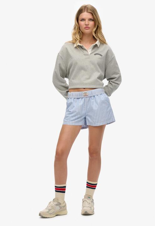 Image du produit Superdry Short Élastique à Rayures en Coton (S)