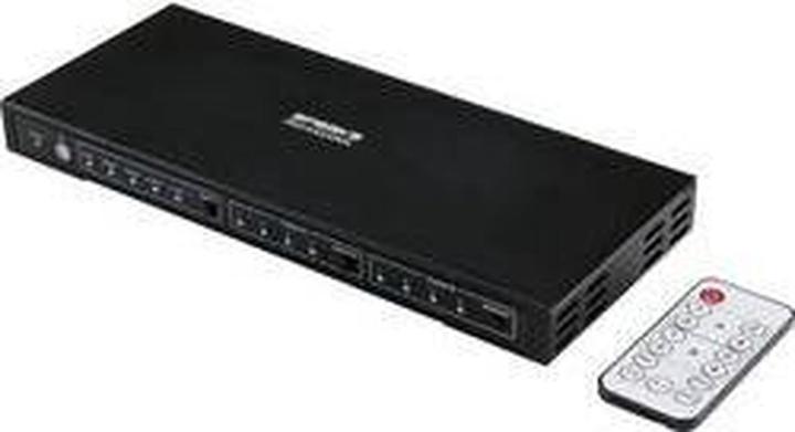 SpeaKa Professional 4x2 HDMI-Switch mit Audio Extraktor
