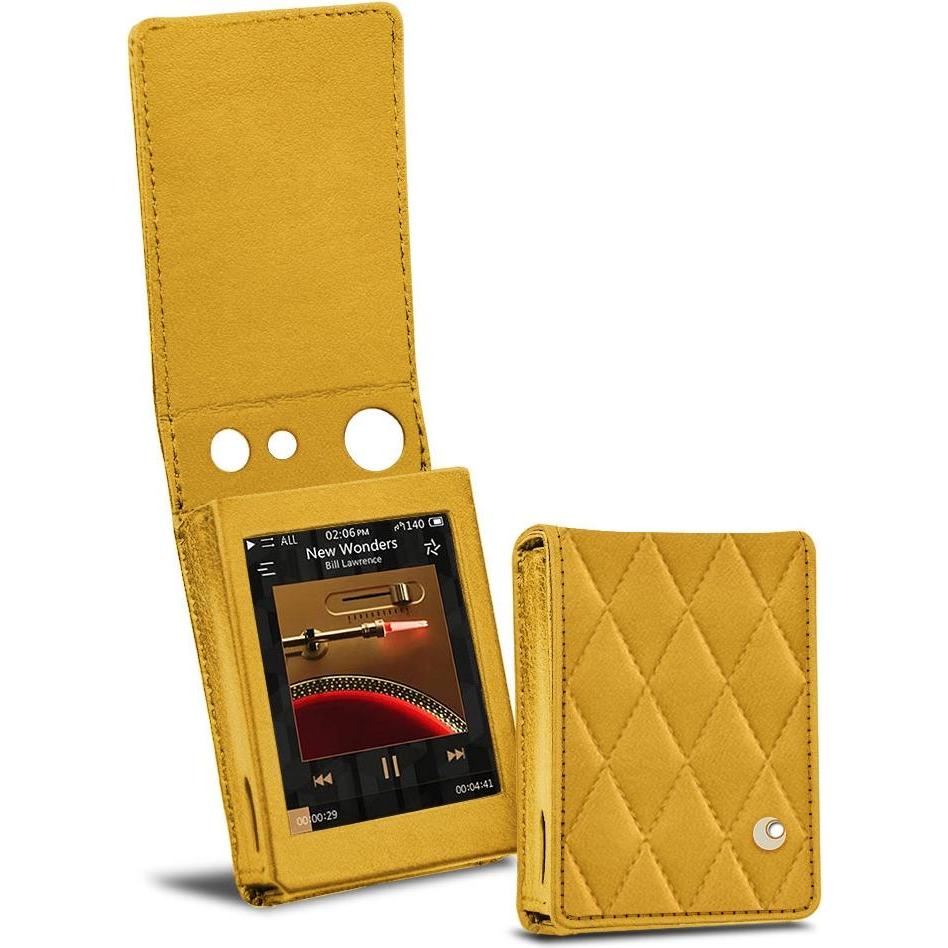 Noreve Lederschutzhülle vertikal, MP3 Tasche + Hülle, Orange