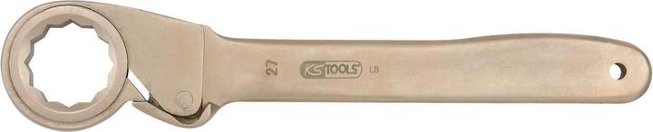 Actual product image KS Tools BERYLLIUMplus Friction ratchet with BI-Hexagon ring 14 mm (1/2")