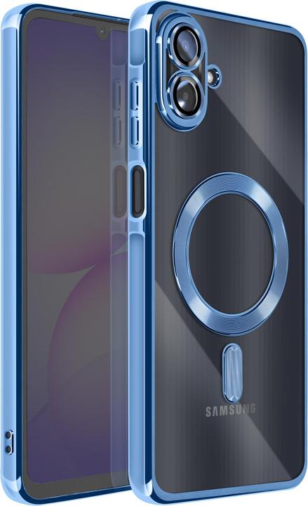 Image du produit Avizar MagSafe Hülle Galaxy A07 Chromrand (Samsung Galaxy A7)
