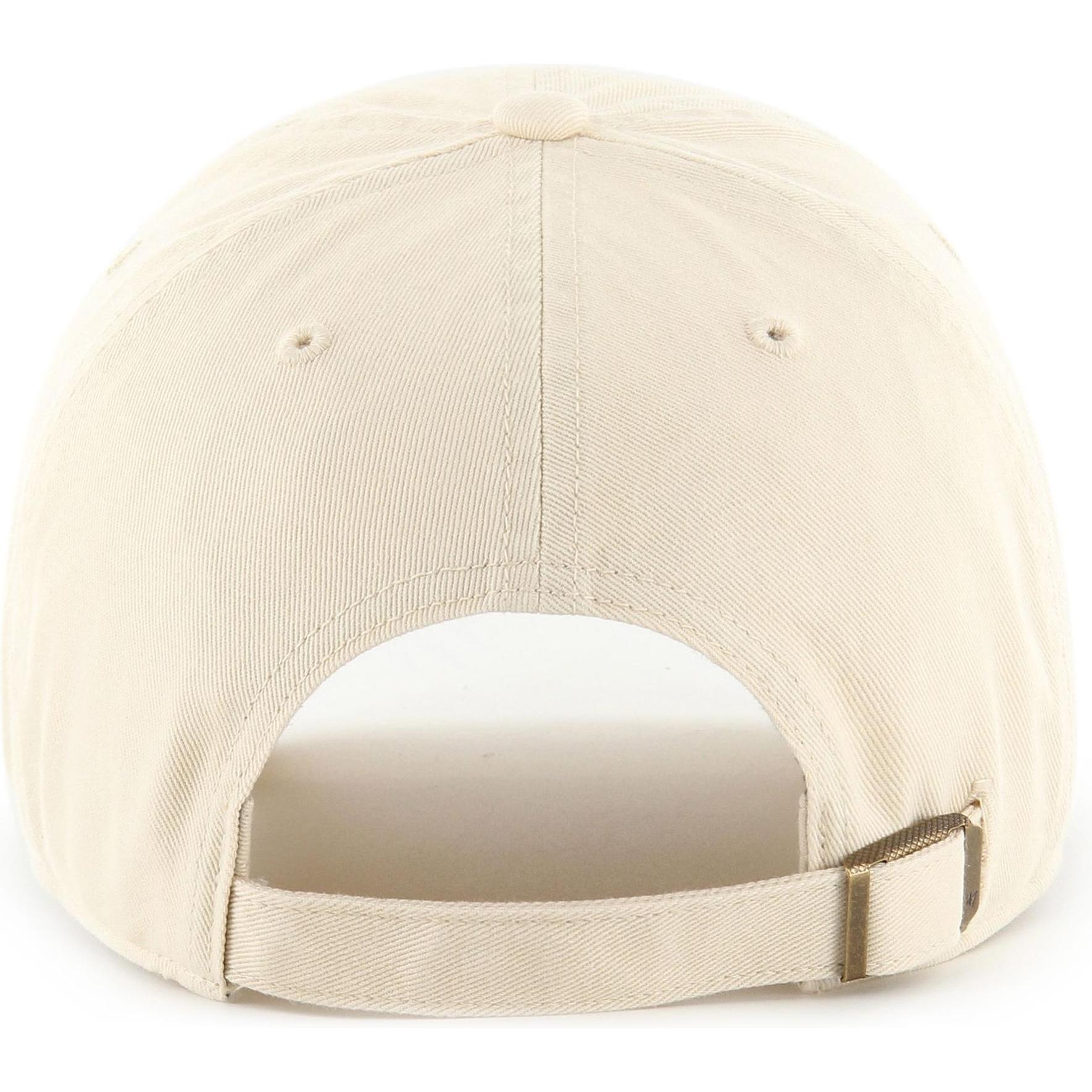 Thumbnail - 47 Brand, Herren, Cap, Strapback Cap - CLEAN UP New York Yankees natural, Beige