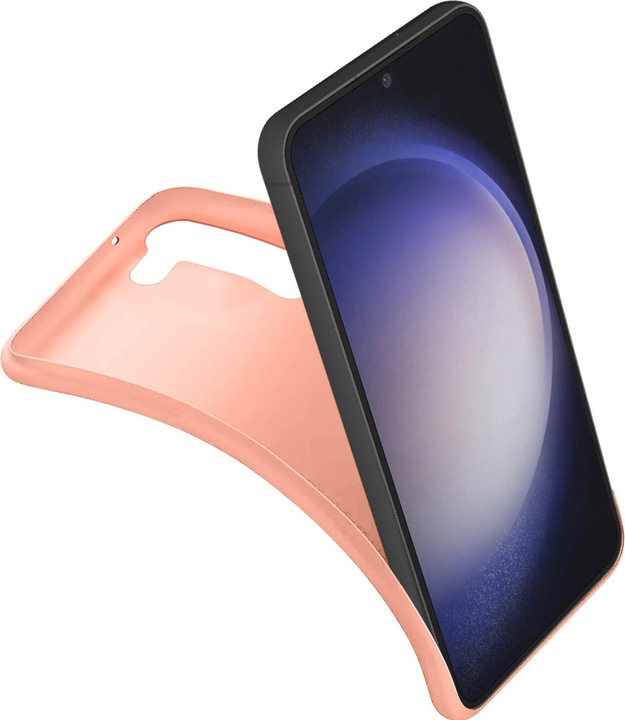 Actual product image 3MK Matt Case Soft Touch Silicone Case Series (Samsung Galaxy S23)