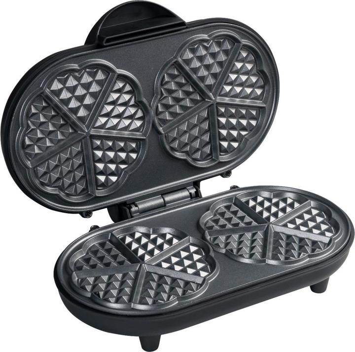 Immagine prodotto Bestron Macchina per waffle doppia, nera