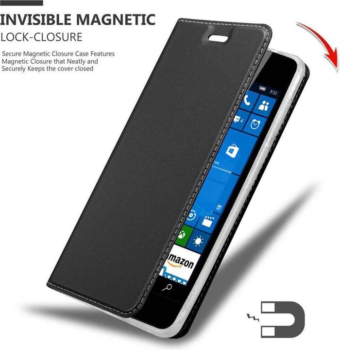 Actual product image Cadorabo Book Classy Style Cover (Microsoft Lumia 550)