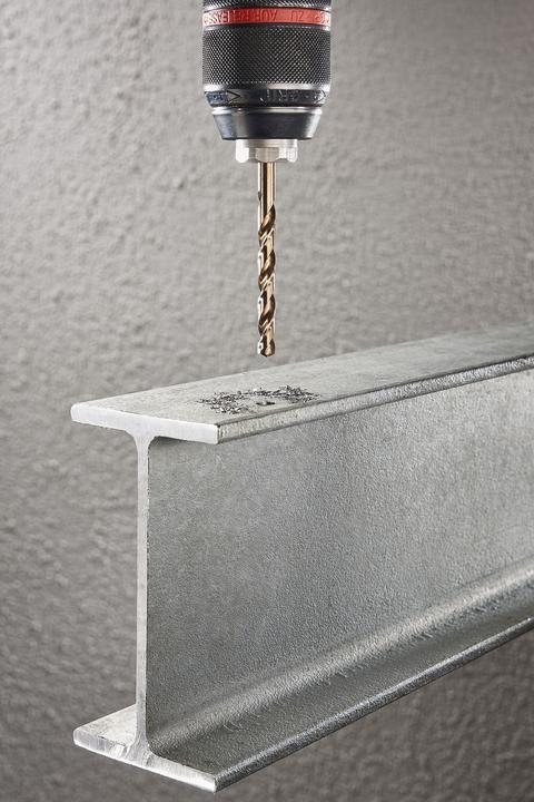 Actual product image wolfcraft 1 metal drill HSS-Co ø4.0x75mm (4 mm)