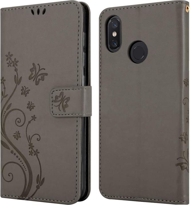 Actual product image Cadorabo Flower Book Cover (Mi 8)