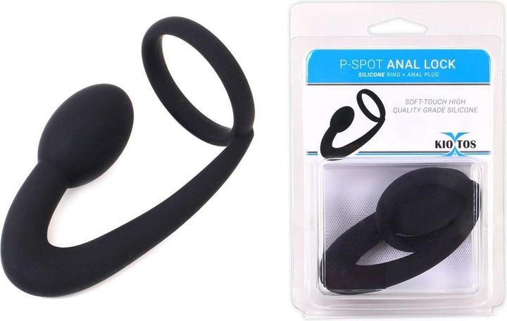 Actual product image Kiotos X Silicone P-Spot Anal Lock