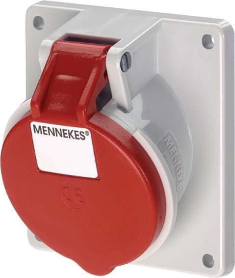 Actual product image Mennekes MEN 1735 32A3p 9H400V Junction box Twin