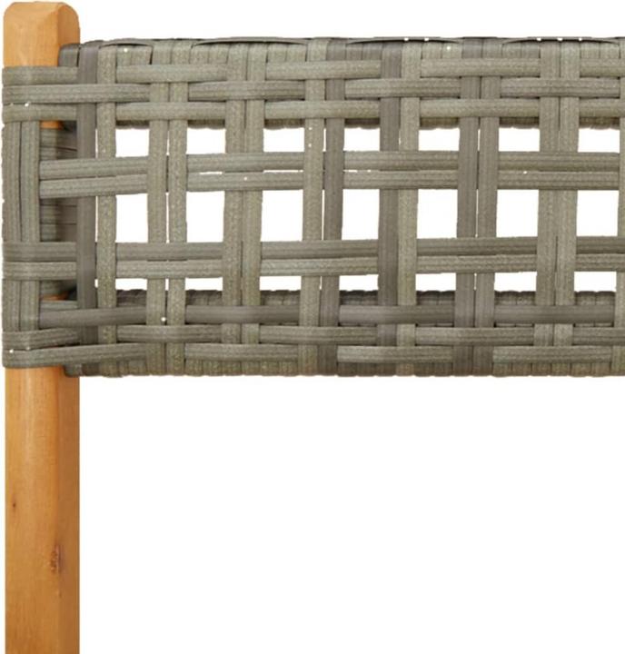 Produktbild VidaXL Bistrostühle 2 Stk. Akazie und Poly-Rattan