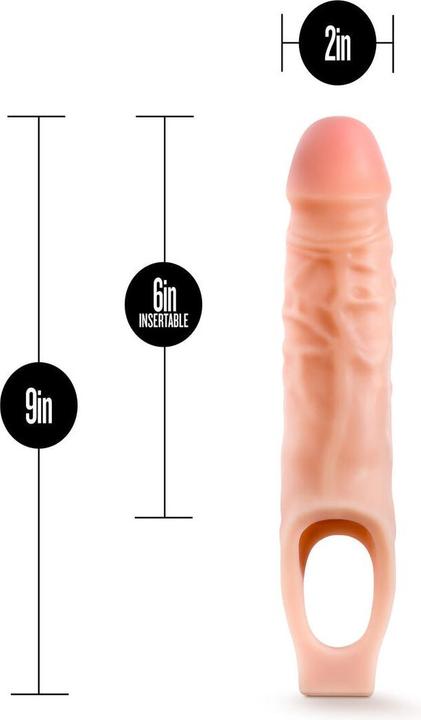 Actual product image Blush Performance Penis Sleeve Flesh One Size
