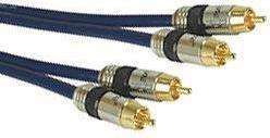 Actual product image Audio cable Cinch 10m 5763000110 Pro Stereo plug/plug (10 m, Cinch Cables)