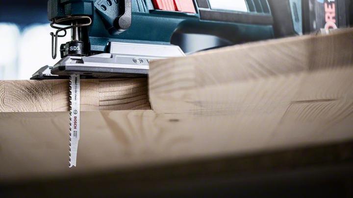 Produktbild Bosch Professional Zubehör EXPERT ‘Wood 2-side clean’ T 308 B Stichsägeblatt, 5 Stück