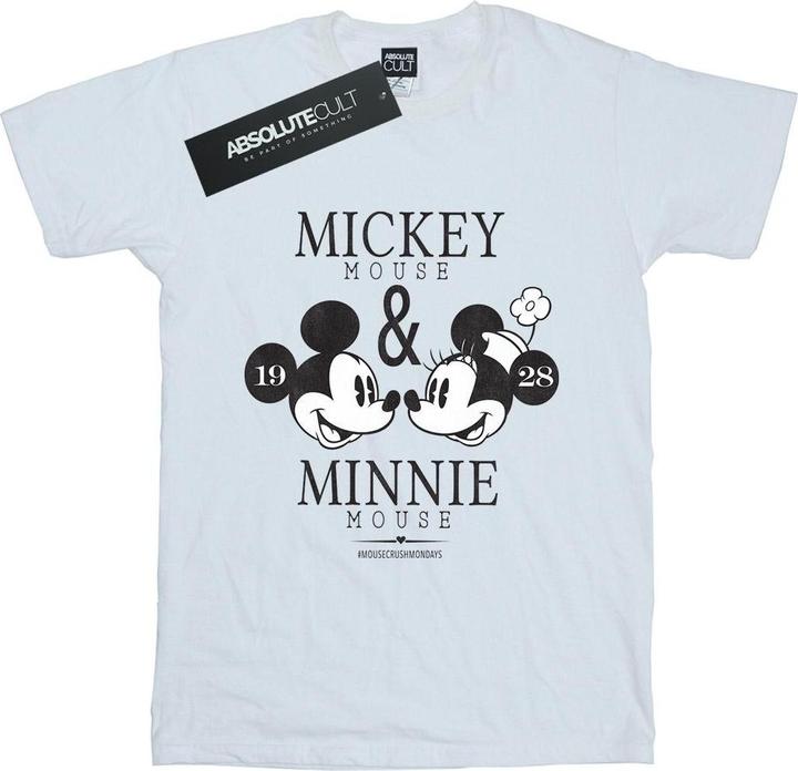 Immagine prodotto Disney Mickey And Minnie Mouse Mousecrush Mondays Maglietta Uomo (L)