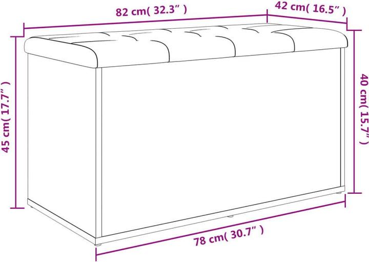 Immagine prodotto VidaXL Panchina (82 cm)