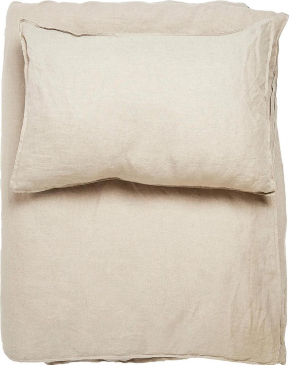 Actual product image lavie Linus Natural (Pillowcase, 65 x 100 cm)