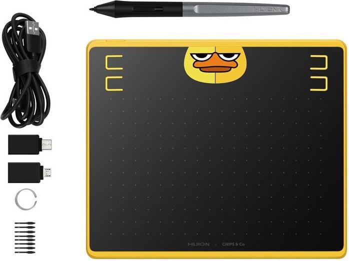 Actual product image Huion HS64 Special Edition (7", 5080 lpi)