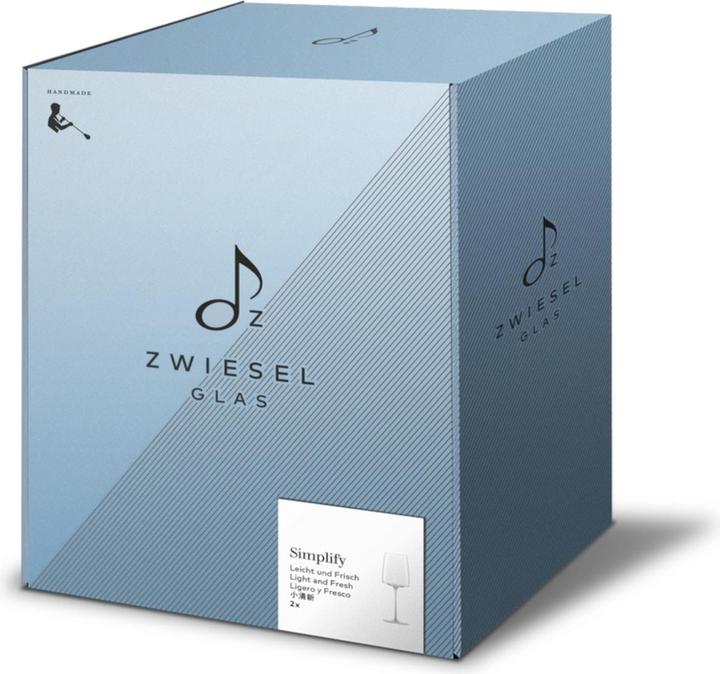 Produktbild Zwiesel Leicht Und Frisch Simplify 2 (Kt2) (38.20 cl, 2 Gläser, Weissweingläser)