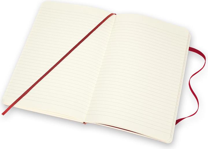 Image du produit Moleskine Carnet de notes (A5, À rayures, Couverture rigide)