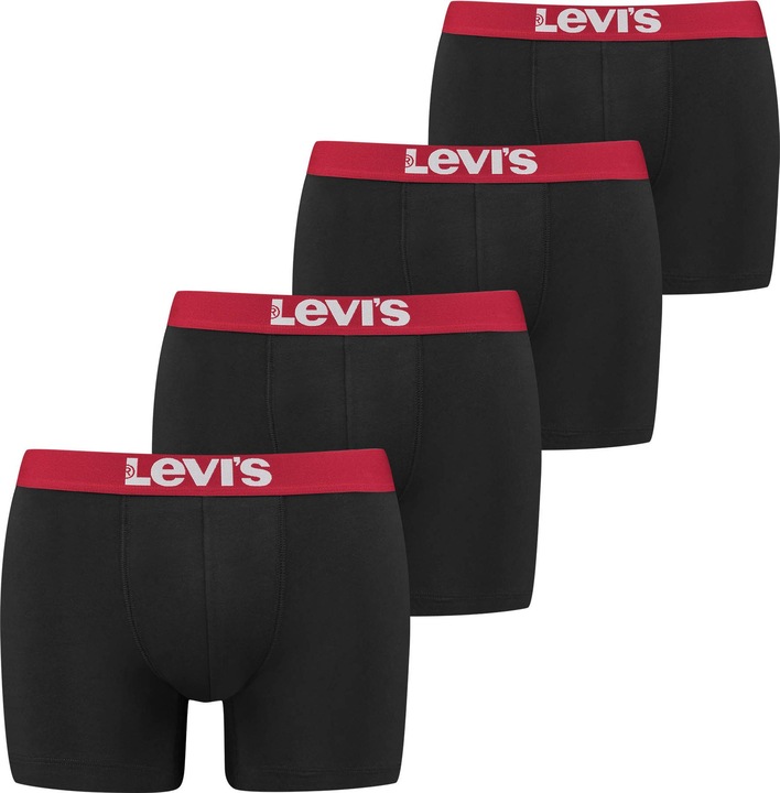 Immagine prodotto Levis Boxer Basic Solido Org Co 4p Ecom (M, confezione da 4)