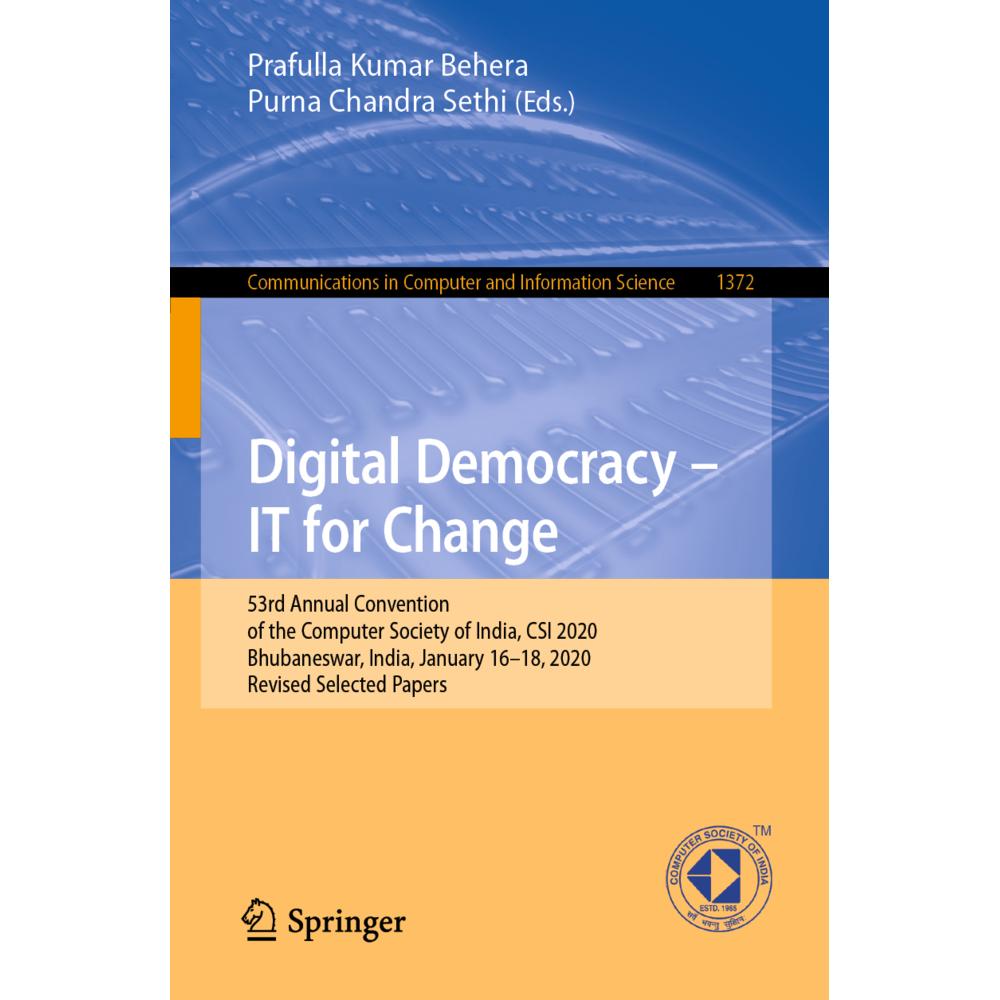 Digital Democracy - IT for Change, Fachbücher von Purna Chandra Sethi, Prafulla Kumar Behera