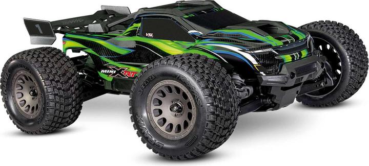 Traxxas MINI-XRT Brushless VXL-3S 4WD Grün, inkl. 2S Akku/Lader (RTR Ready-to-Run)