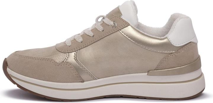 Actual product image Tom Tailor Sneaker Cream Gold (40)