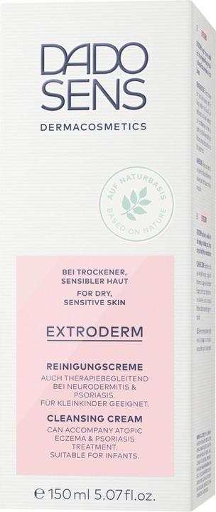 Actual product image Dado Sens EXTRODERM Cleansing Cream - Dry & Sensitive Skin (Wash cream, 150 ml)