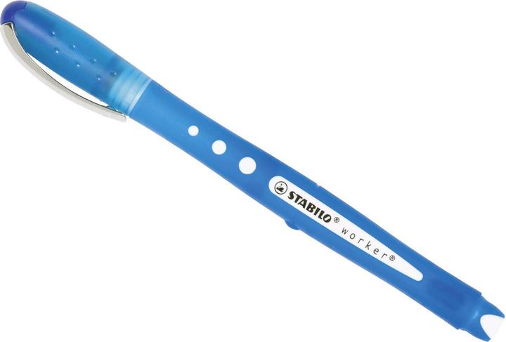 Produktbild STABILO worker+ colorful Tintenroller (Blau, 1 x)