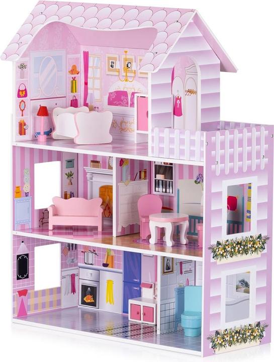 Image du produit Chipolino Maison de poupées 9 meubles