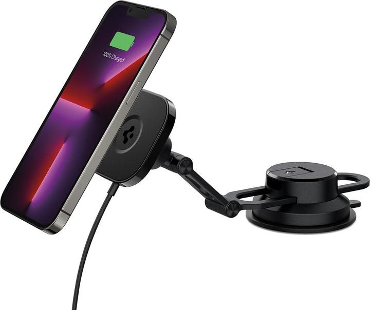 Immagine prodotto Spigen supporto per auto Onetap Pro 3 ITS35W-3 DASH z QI 10W per iPhone con Magsafe nero