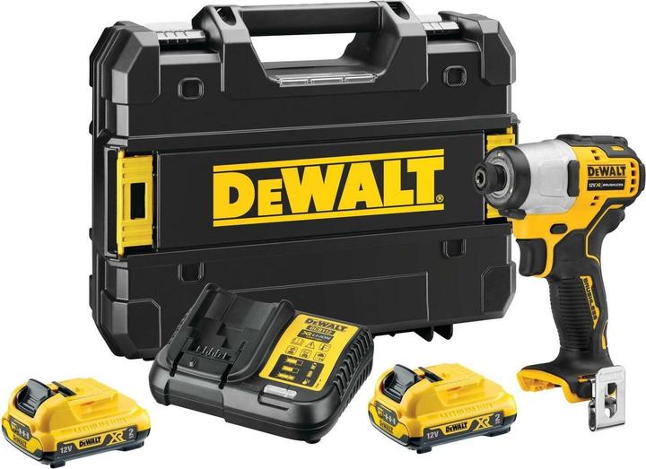 Produktbild DeWalt 12V AkkuSchlagschrauber (1/4) DCF801D2 (Akkubetrieb)