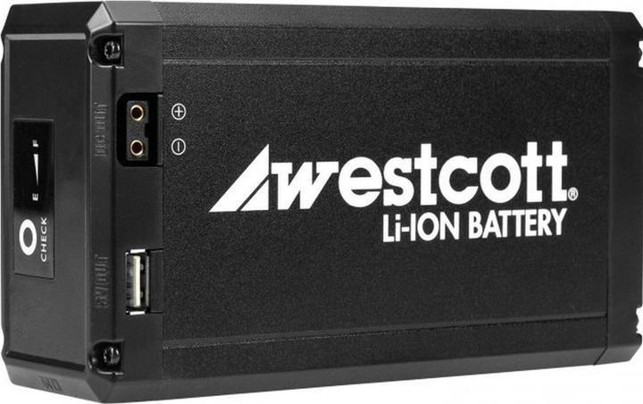 Actual product image Westcott Flex Portable Battery (Video light)