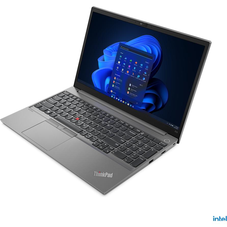 Lenovo ThinkPad E15 Gen 4 (15.60", 1000 GB, 16 GB, DE, Intel Core i7-1255U), Notebook, Schwarz