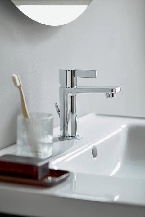 Produktbild Duravit EH-WT-MI D-NEO M mit Zugstangen-Ablaufgarnitur chrom