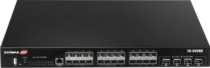 Produktbild edimax Switch 24 Gigabit SFP-Ports + 4 10GbE SFP+-Ports (28 Ports)