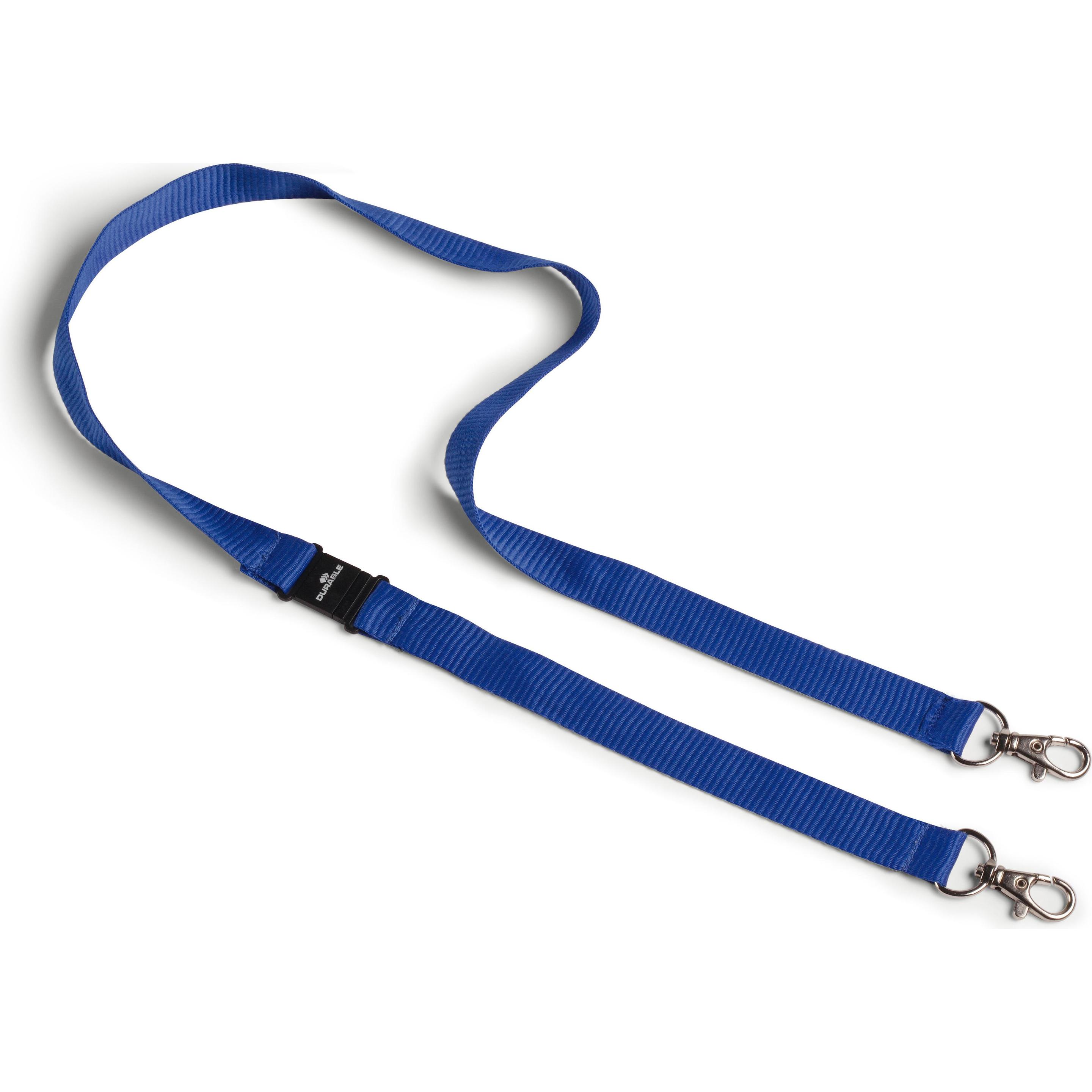 Durable 852807 - Gesichtsmaske - Textil - Blau - 44 cm - 20 mm, Barcode-Scanner Zubehör