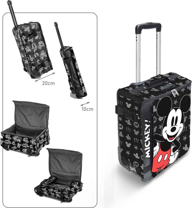 Actual product image Karactermania Foldable Cabin Suitcase Surprise