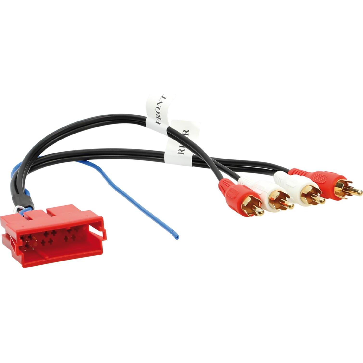 ACV, Autoradio Installation, 13-1445-01 ISO Radioadapterkabel Aktiv Passend für (Auto-Marke): Audi, Seat