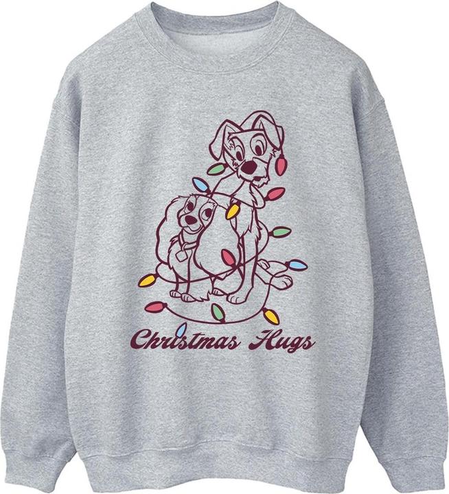 Produktbild Disney Lady And The Trump Christmas Hugs Sweatshirt (3XL)
